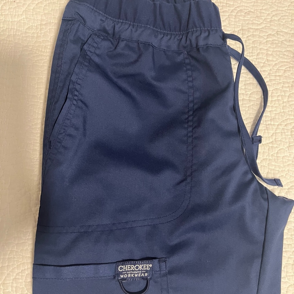 Cherokee Navy Scrub Pants